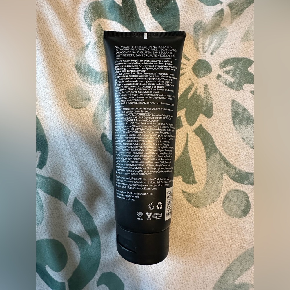 Verb Ghost Prep Heat Protectant - Black - Picture 2 of 3